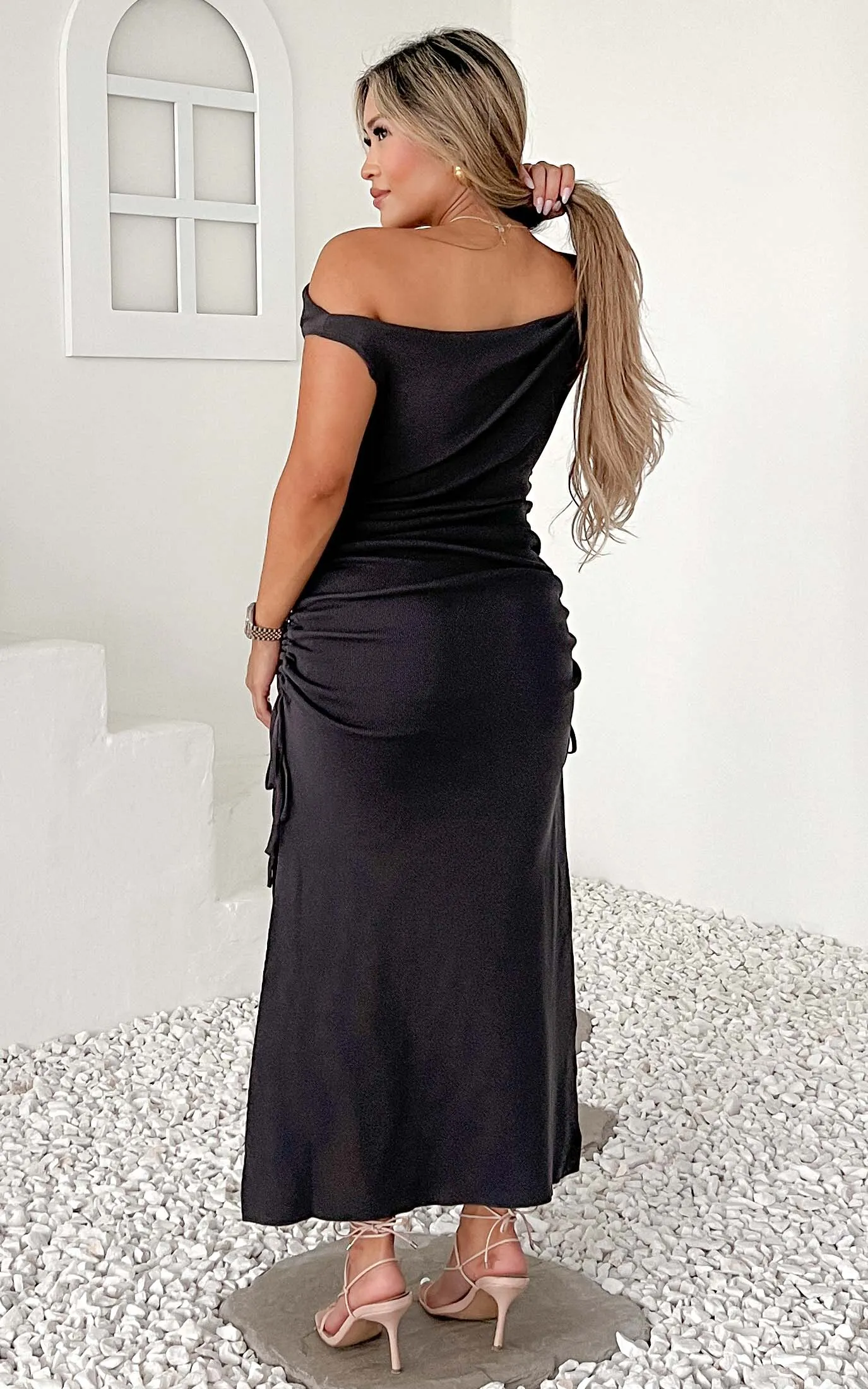 Pristine Maxi Dress - Dark Grey