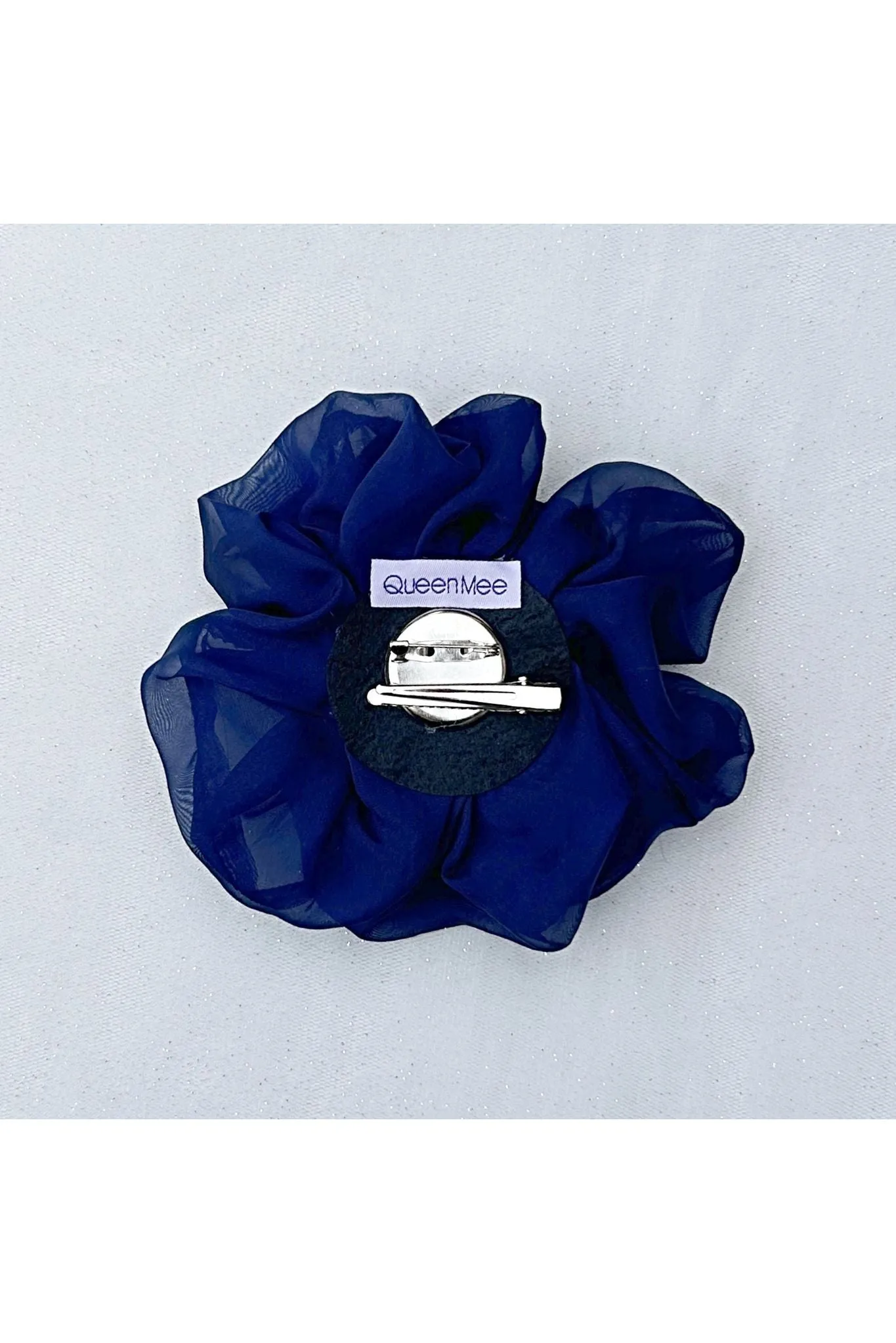 Queenmee Hair Accessories Navy Corsage Rose Hair Clip Flower Hair Clip Flower Pin