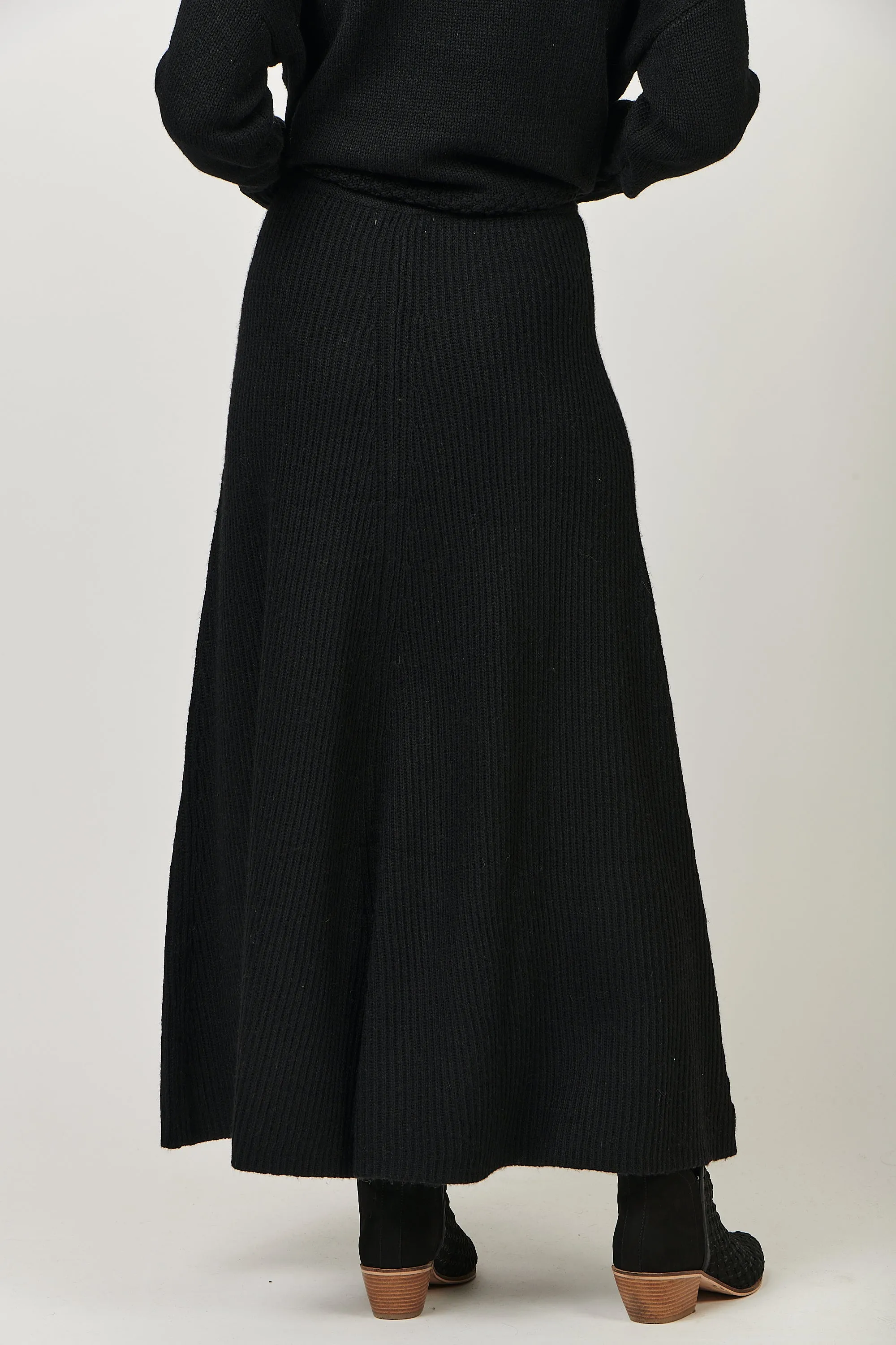 RE-48 Cashmere Blend Skirt