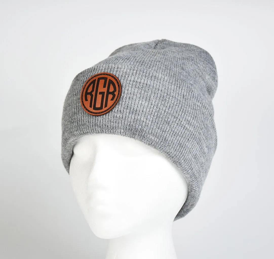 RGR Monogram Beanie w/ Cuff