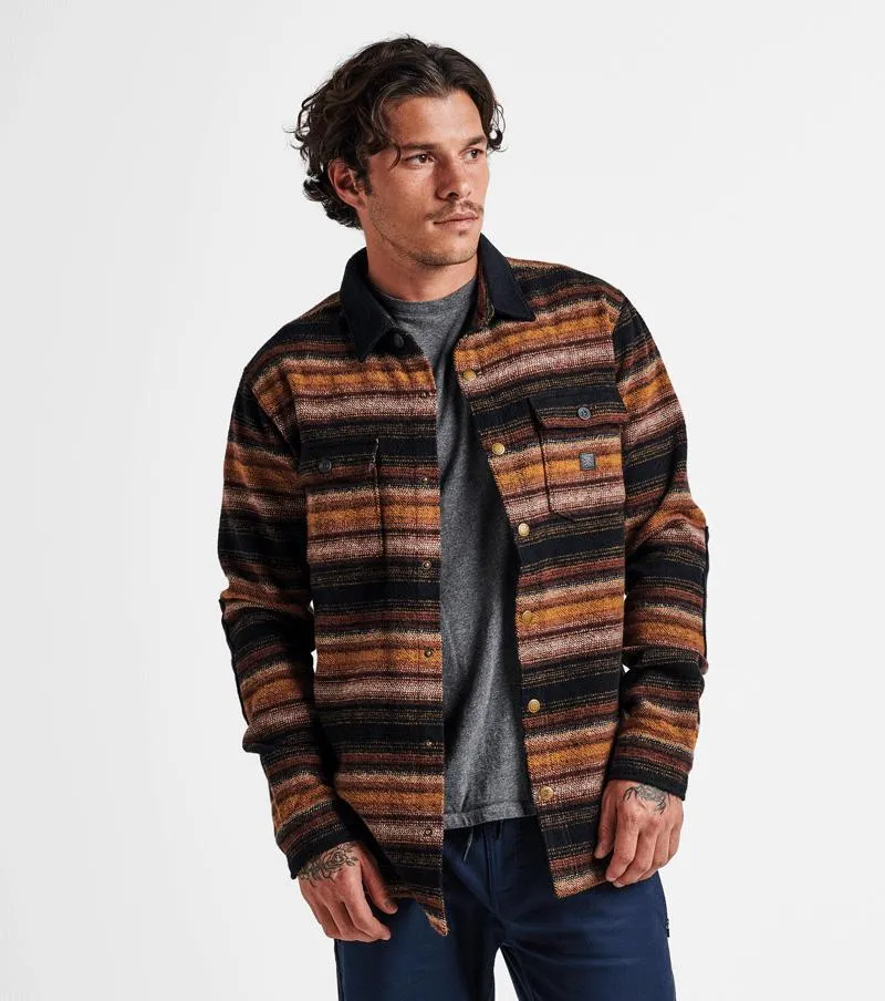 Roark Nordsman Cotton Flannel Shirt - Brown