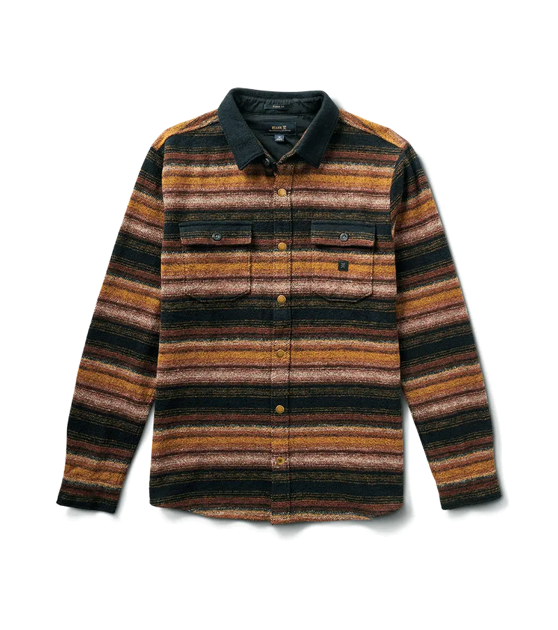 Roark Nordsman Cotton Flannel Shirt - Brown