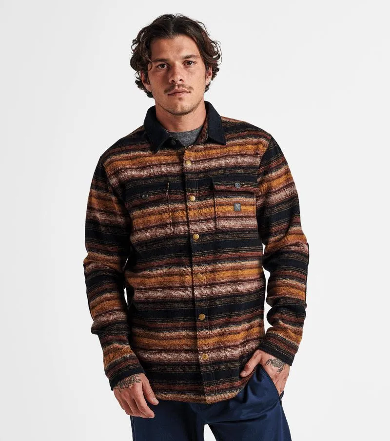 Roark Nordsman Cotton Flannel Shirt - Brown