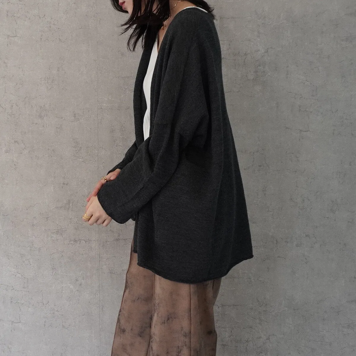 SATO | Wool Topper Cardigan