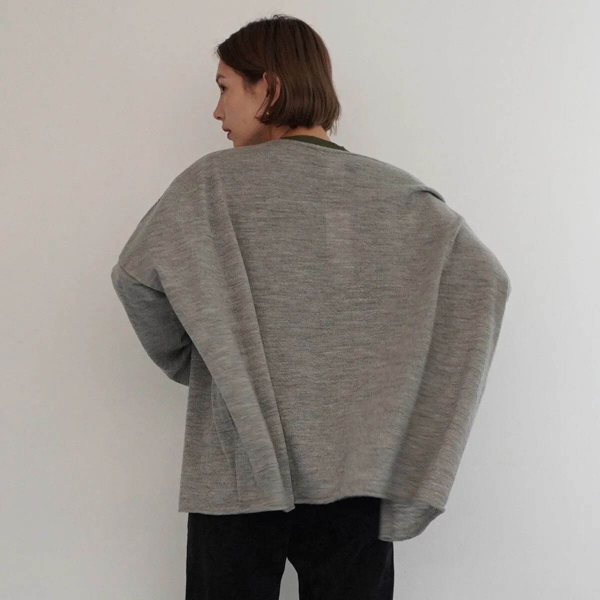 SATO | Wool Topper Cardigan