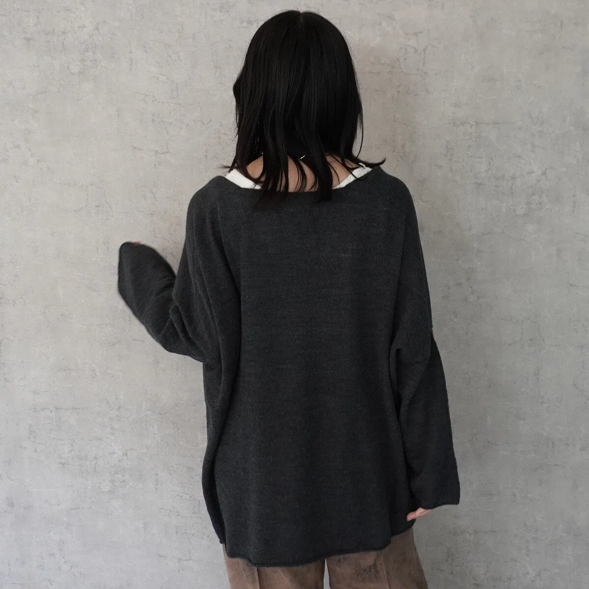 SATO | Wool Topper Cardigan