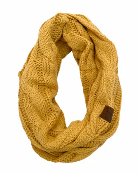 SF-800 Infinity Scarf Honey Mustard