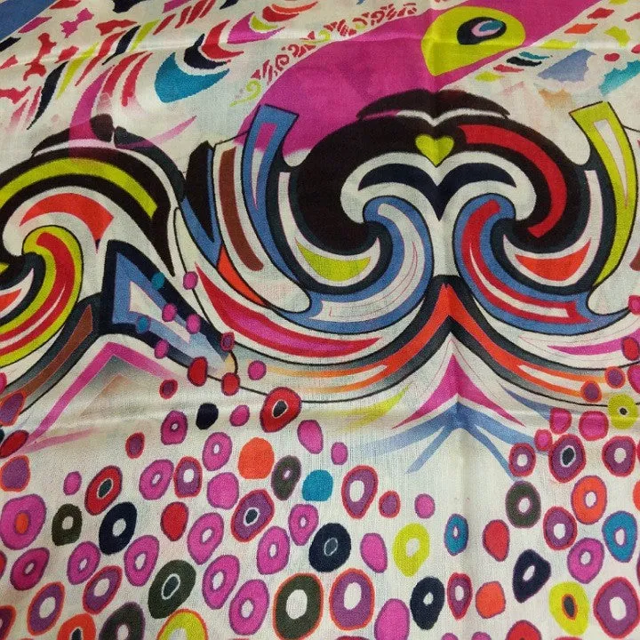 SILK DISCO MIX SCARF