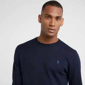 Slim Fit Cotton Sweater - Hunter Navy