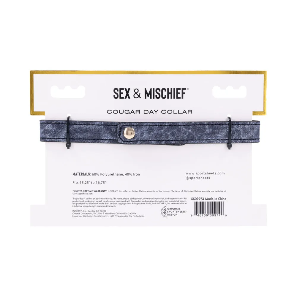 Sportsheets Sex & Mischief Cougar Day Collar