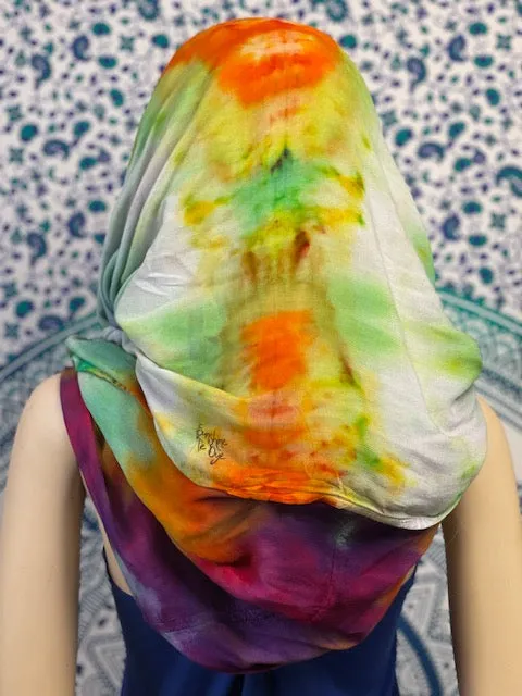 Sunshine Tiedye Infinity Scarf #2