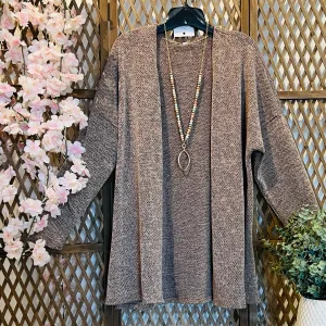 Taupe Cardi