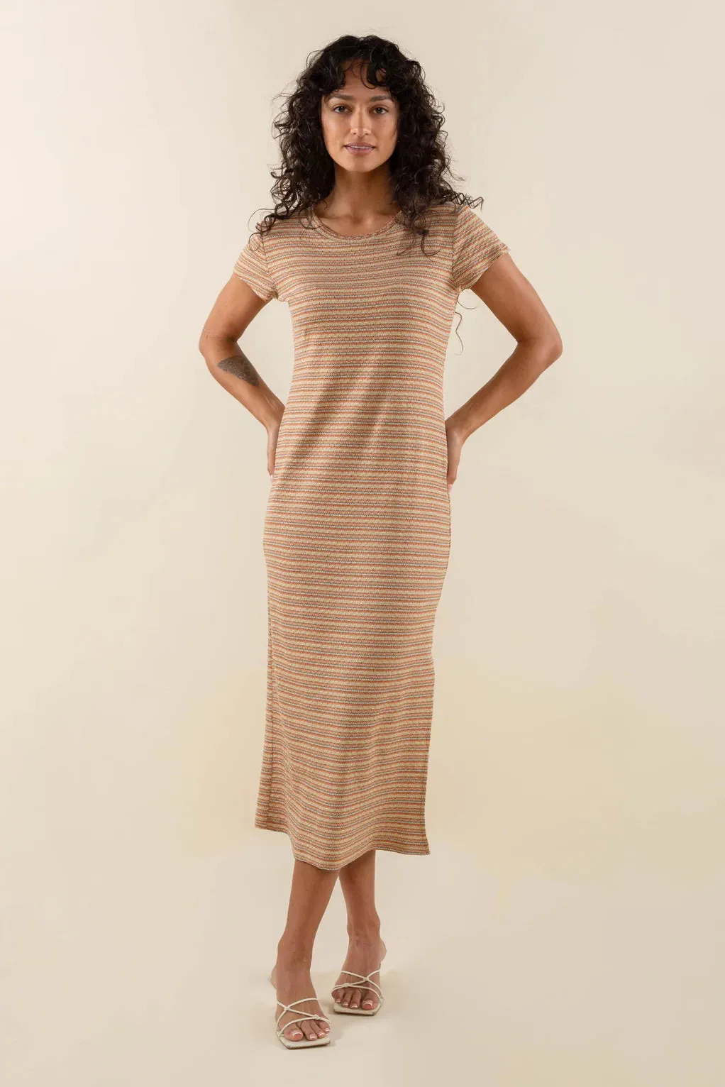 The Ava Knit T-Shirt Dress by NLT - PLUS