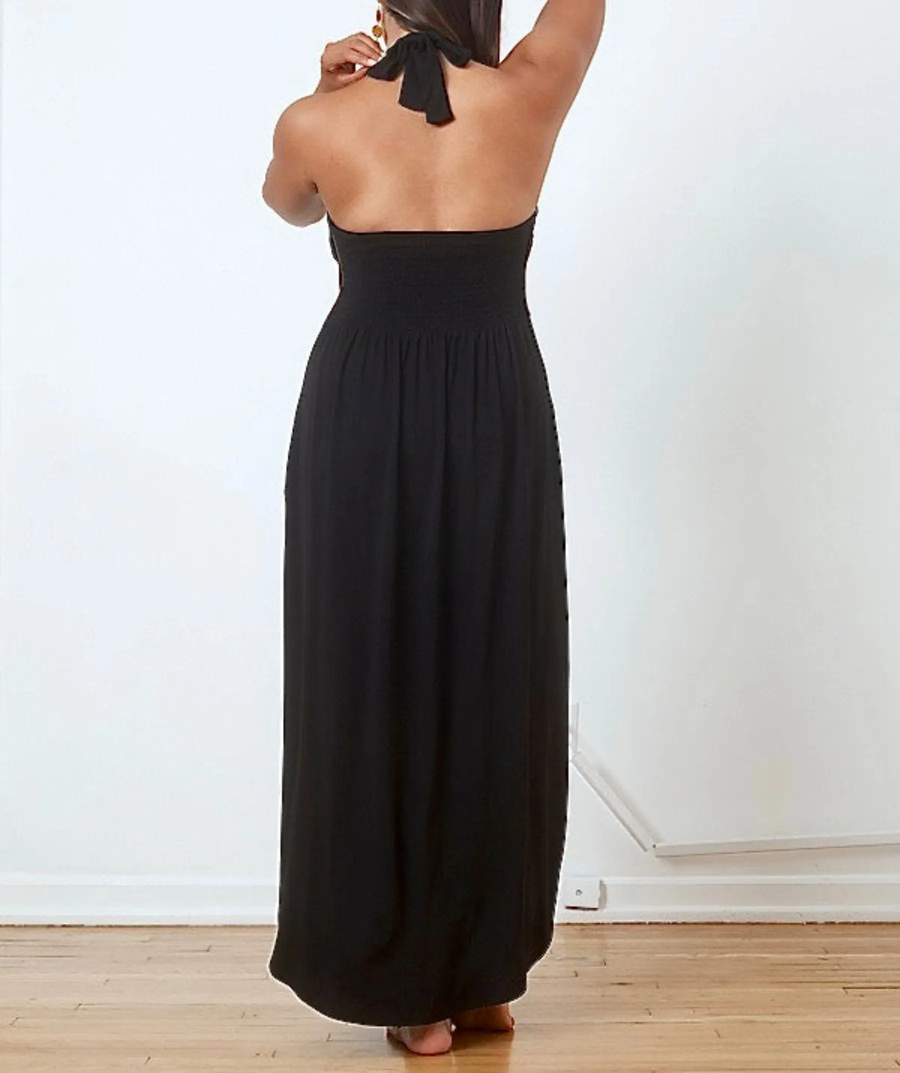 The Harper Halter Bra Dress