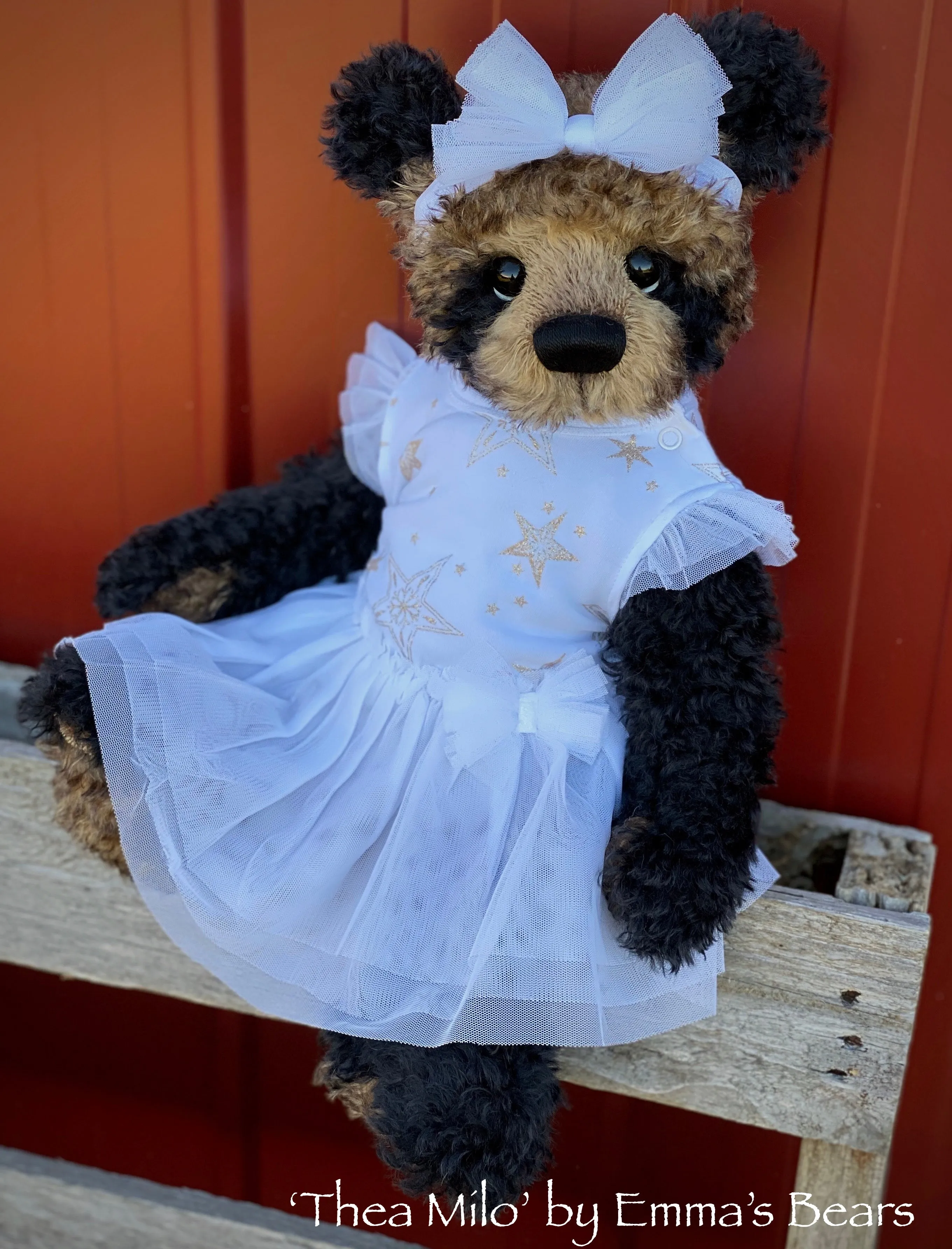 Thea Milo - 18" Artist Baby Bear by Emma's Bears - OOAK