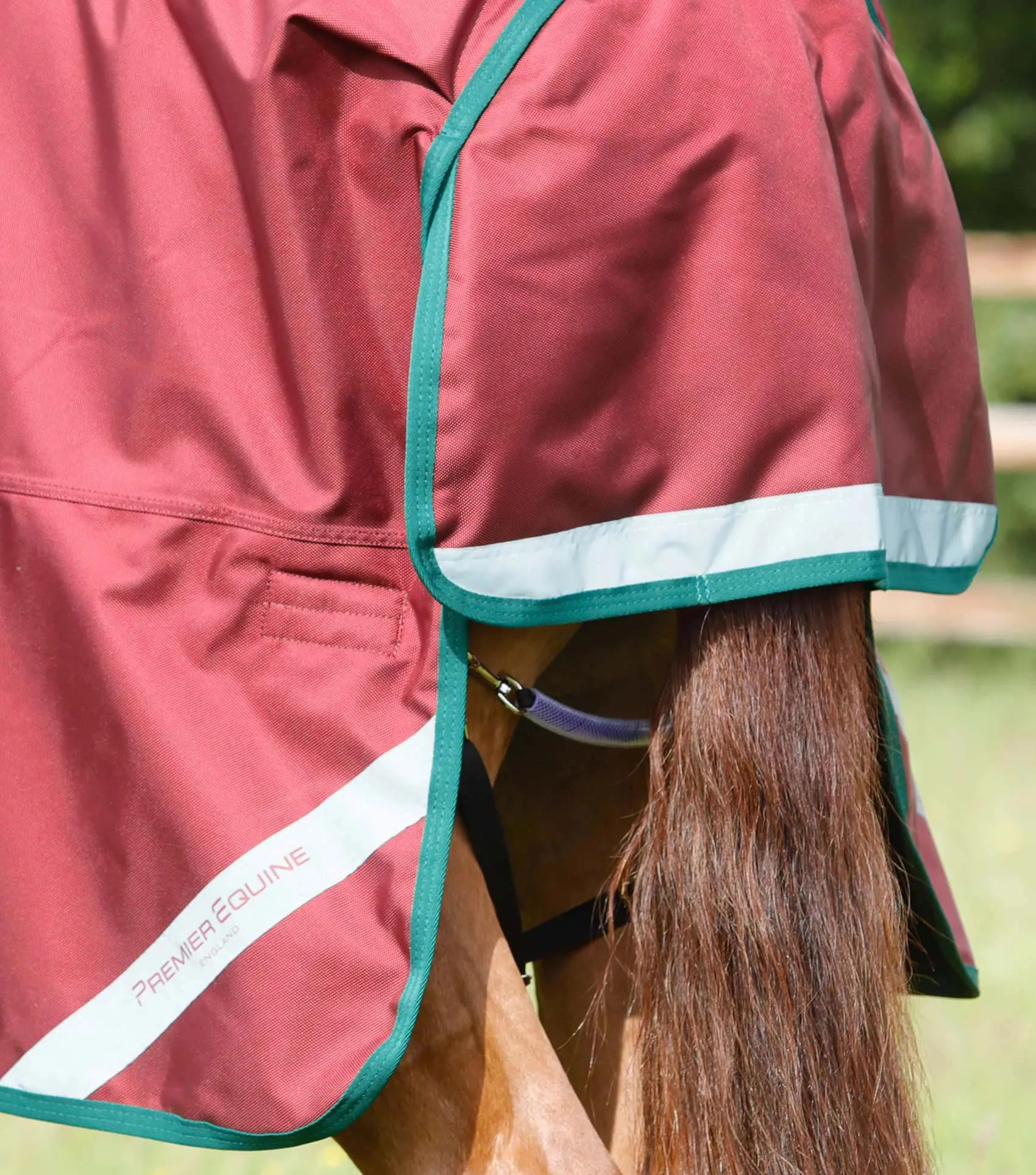 Titan 100g Original Turnout Rug Burgundy