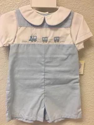 Train Romper by Petit Ami