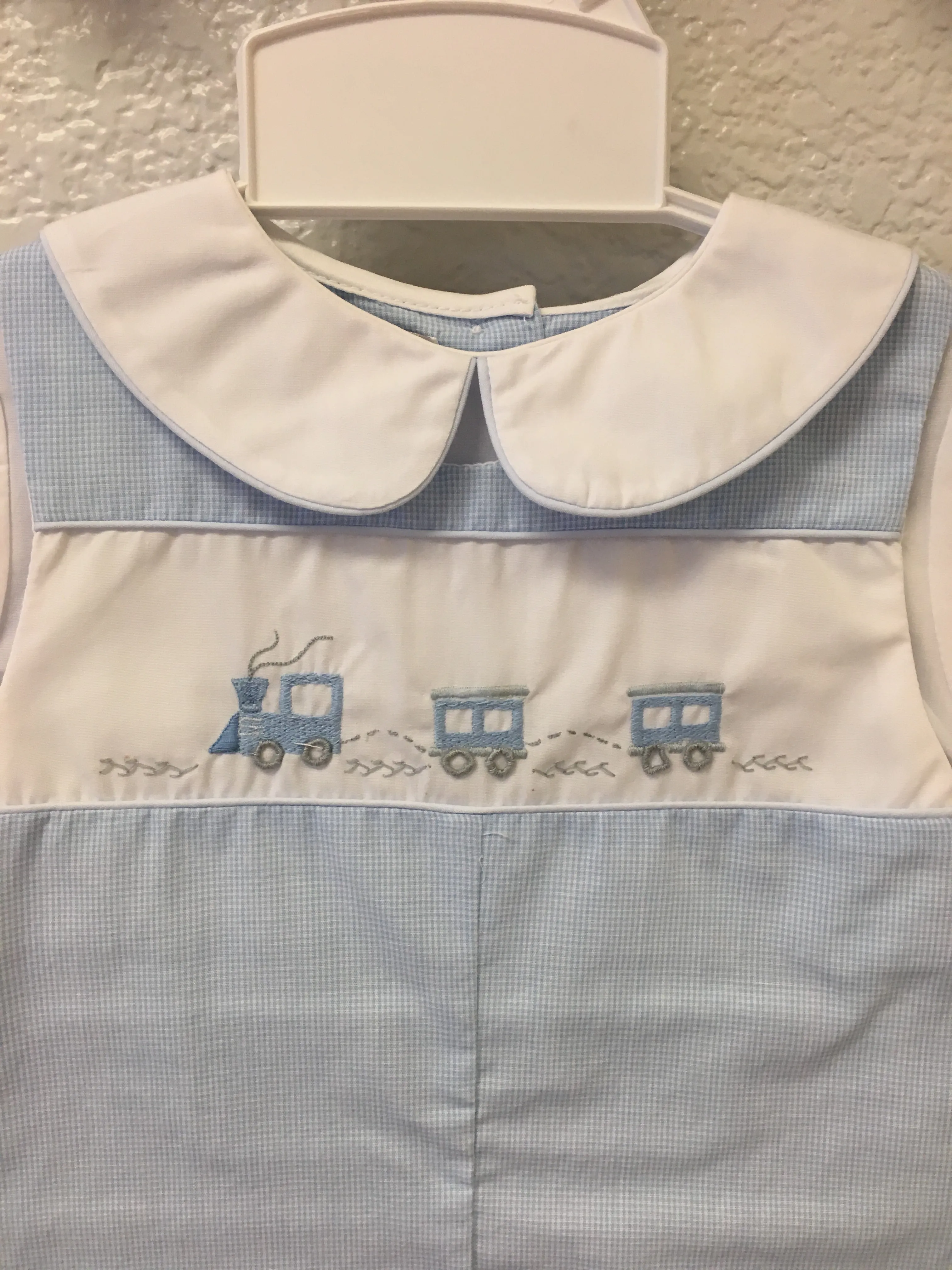 Train Romper by Petit Ami