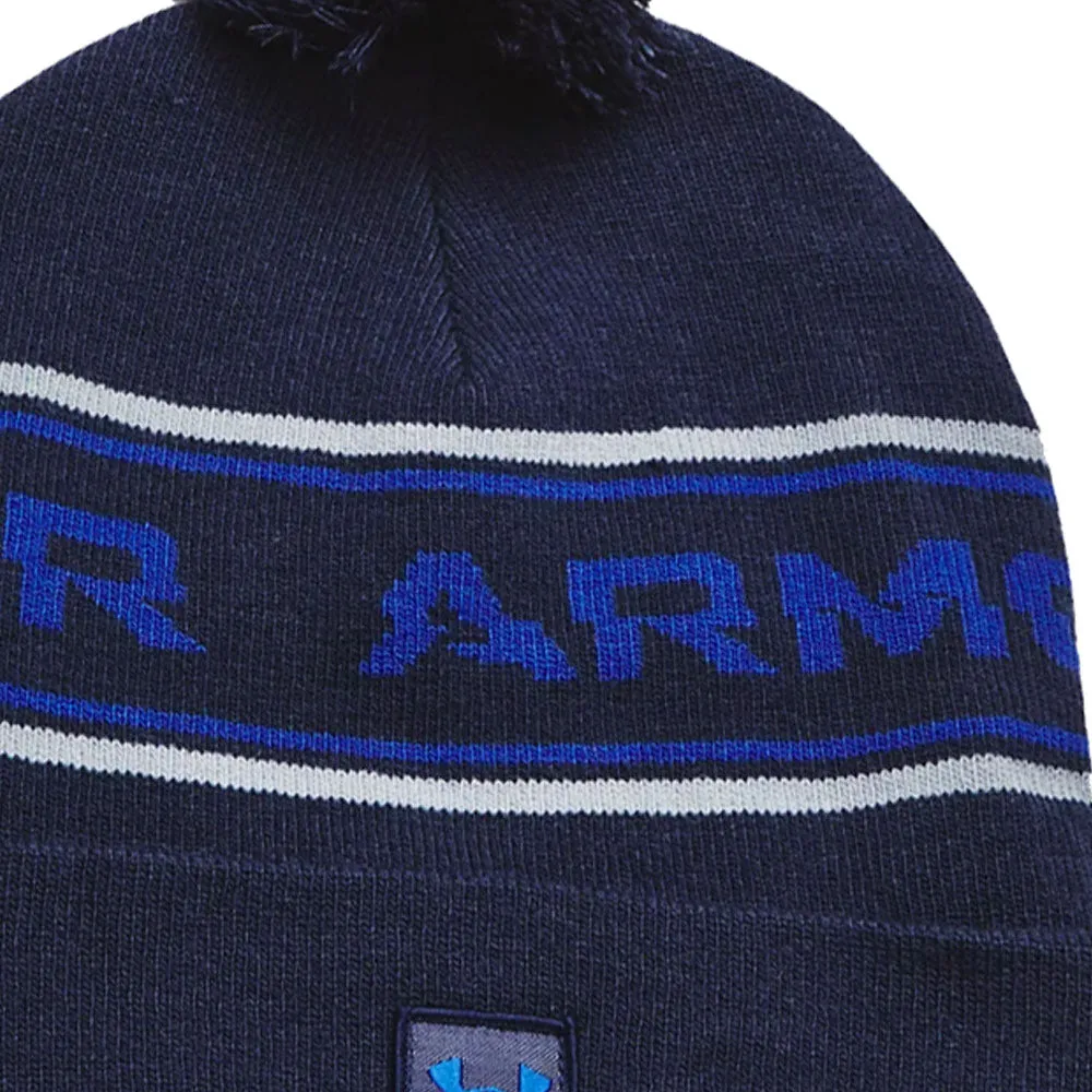 Under Armour Halftime Pom Beanie - Midnight Navy