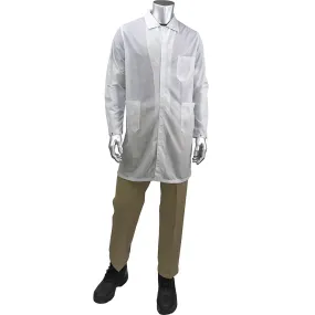 Uniform Technology BR51-44WH-XL StatStar Long ESD Labcoat