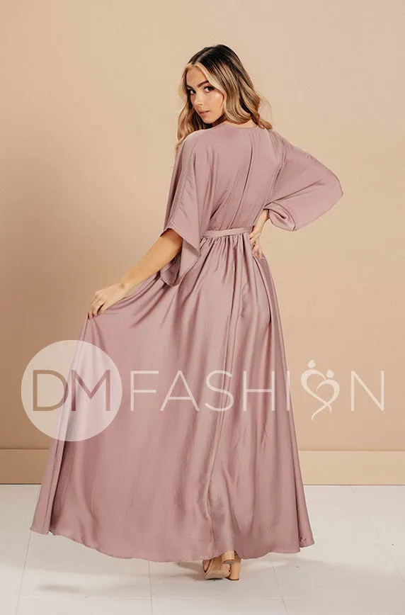 Venus Misty Mauve Maxi - DM Exclusive - Nursing Friendly - Maternity Friendly - FINAL SALE