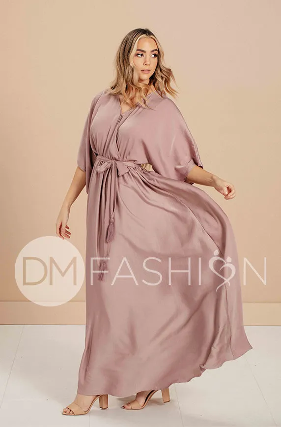 Venus Misty Mauve Maxi - DM Exclusive - Nursing Friendly - Maternity Friendly - FINAL SALE