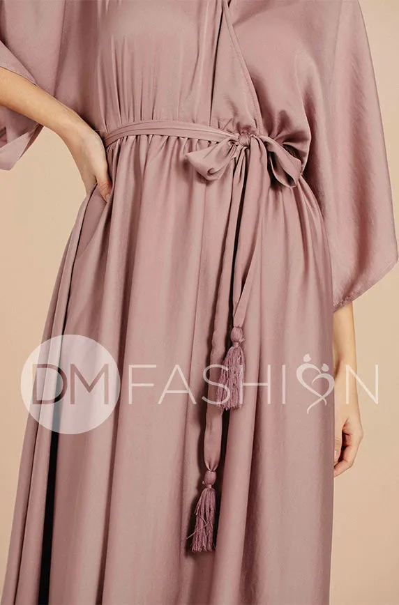 Venus Misty Mauve Maxi - DM Exclusive - Nursing Friendly - Maternity Friendly - FINAL SALE