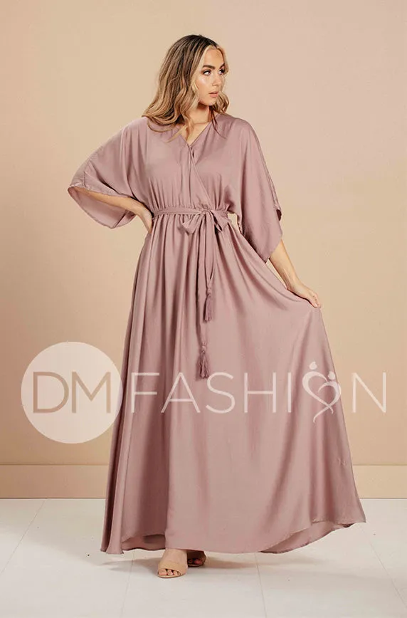 Venus Misty Mauve Maxi - DM Exclusive - Nursing Friendly - Maternity Friendly - FINAL SALE