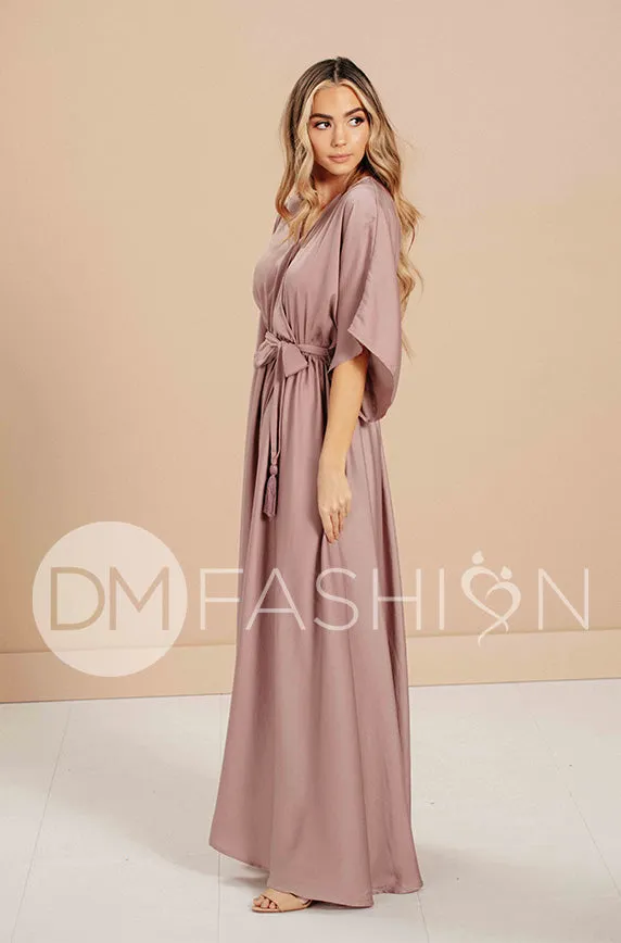 Venus Misty Mauve Maxi - DM Exclusive - Nursing Friendly - Maternity Friendly - FINAL SALE