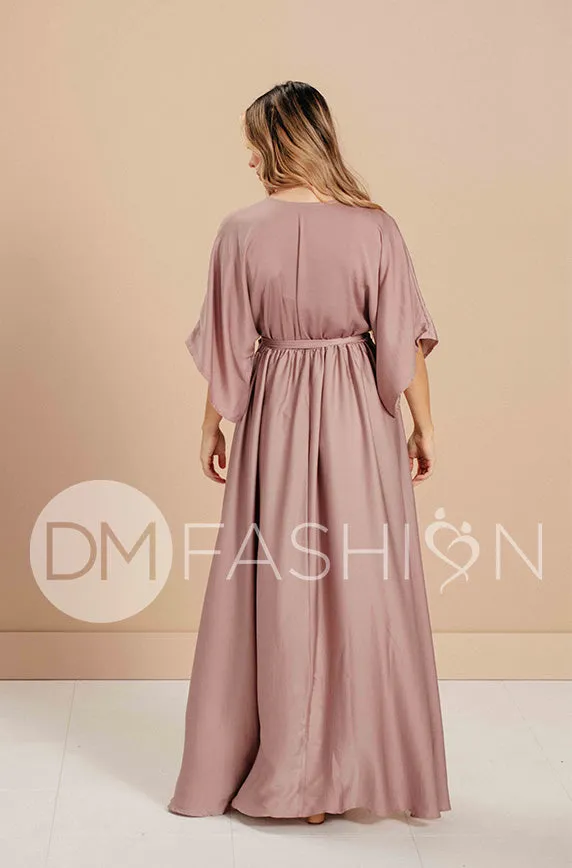 Venus Misty Mauve Maxi - DM Exclusive - Nursing Friendly - Maternity Friendly - FINAL SALE