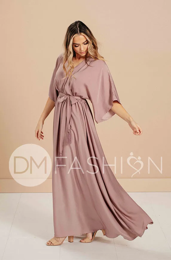 Venus Misty Mauve Maxi - DM Exclusive - Nursing Friendly - Maternity Friendly - FINAL SALE