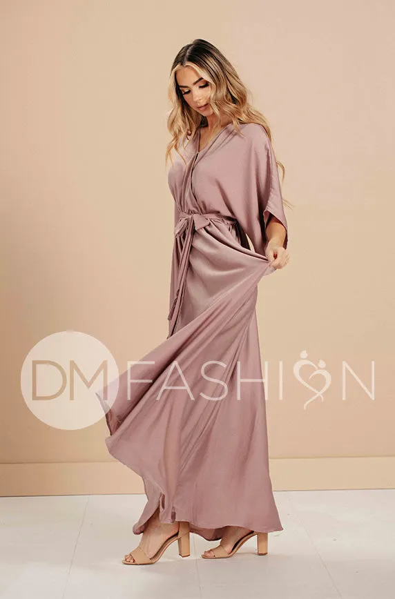 Venus Misty Mauve Maxi - DM Exclusive - Nursing Friendly - Maternity Friendly - FINAL SALE