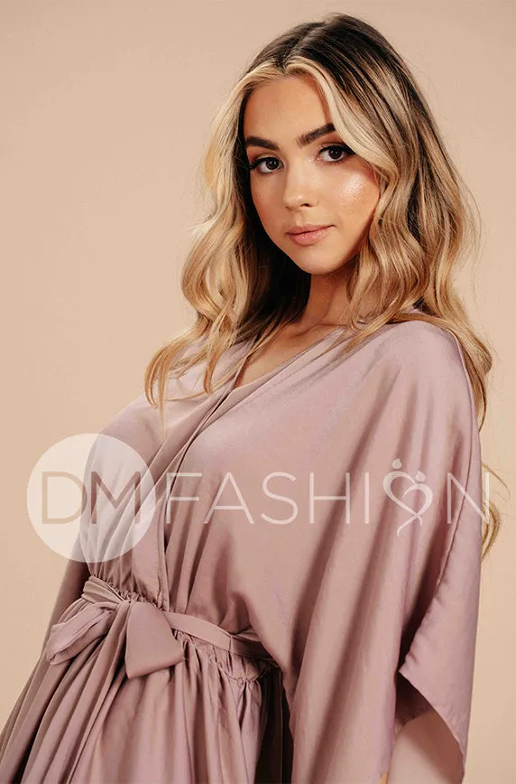 Venus Misty Mauve Maxi - DM Exclusive - Nursing Friendly - Maternity Friendly - FINAL SALE