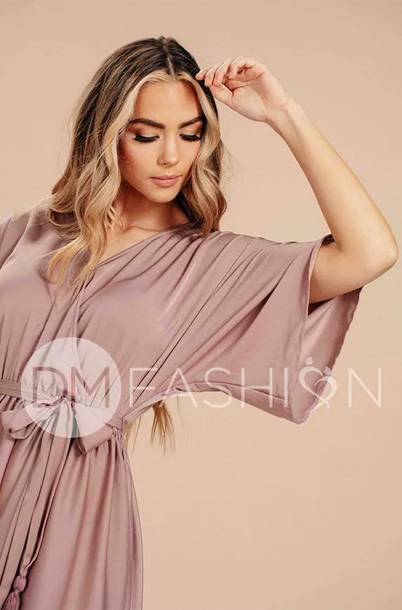 Venus Misty Mauve Maxi - DM Exclusive - Nursing Friendly - Maternity Friendly - FINAL SALE