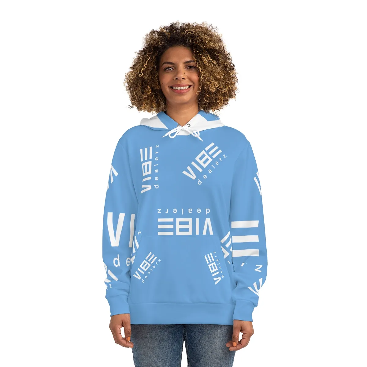 Vibez D Premium Sky blue Hoodie