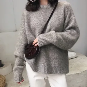 Women's Sweaters Thick Oversize Sweater Women Jumper Autumn Winter Cashmere Wool Warm Clothes Pull Femme Hiver Knitted Pullover 230223