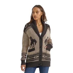 Wrangler Women's Desert Chocolate Cardigan