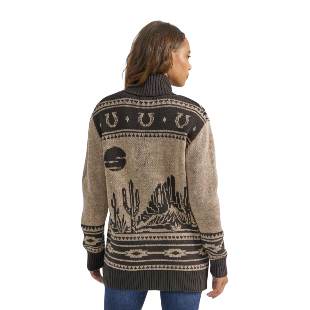 Wrangler Women's Desert Chocolate Cardigan