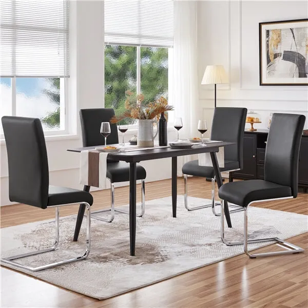 Yaheetech Dining Chairs Modern Living Room Chairs