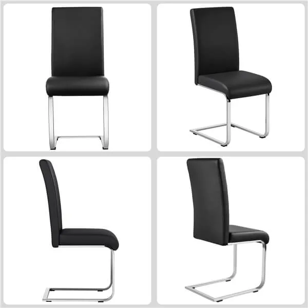 Yaheetech Dining Chairs Modern Living Room Chairs